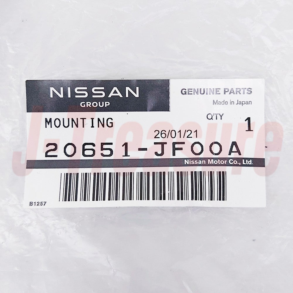 NISSAN GT-R R35 '09-24 Genuine Exhaust Mounting Rubber Fr/Center 20651-JF00A OEM