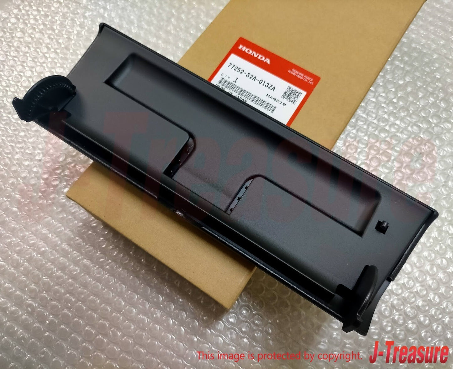 HONDA S2000 AP1 00-03 Genuine Graphite Black Radio Lid Cover 77252-S2A-013ZA OEM