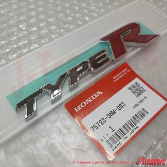 HONDA CIVIC TYPE-R FD2 2006-2011 Genuine Rear "TYPE-R" Emblem Badge OEM