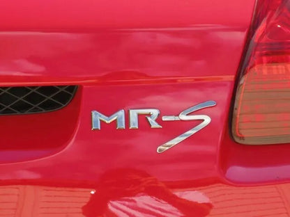 TOYOTA MR2 Roadster Spyder MR-S ZZW30 Genuine Rear "MR-S" Emblem 75471-17130 OEM
