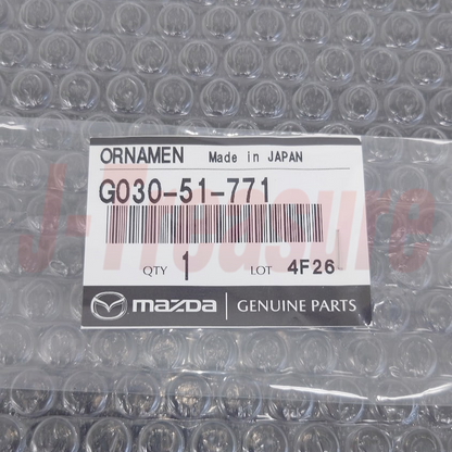 MAZDA B-SERIES B2000 UF Genuine Front Grille White Emblem G030-51-771 OEM