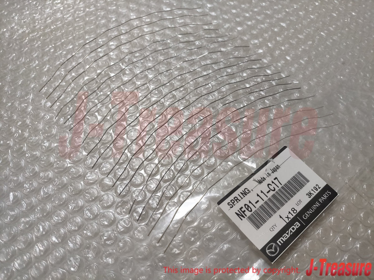 MAZDA EUNOS COSMO JCES 20B-REW Genuine Side Seal(x18) & Seal Spring(x18) Set OEM