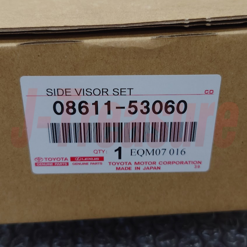 LEXUS IS250 IS300h IS350 GSE20 13-18 Genuine Front & Rear Exterior Visor Set OEM