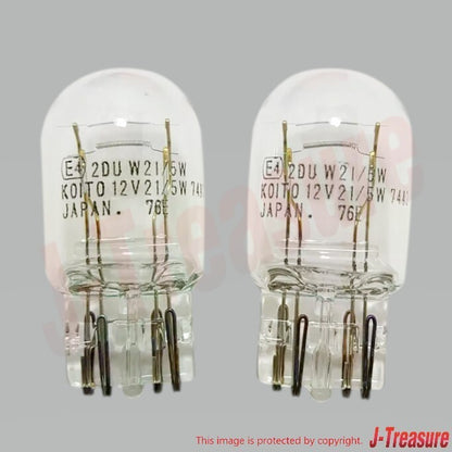TOYOTA HIGHLANDER GSU40 01-16 Genuine Tail & Stop Lamp Bulb 90981-13044 x2 Set