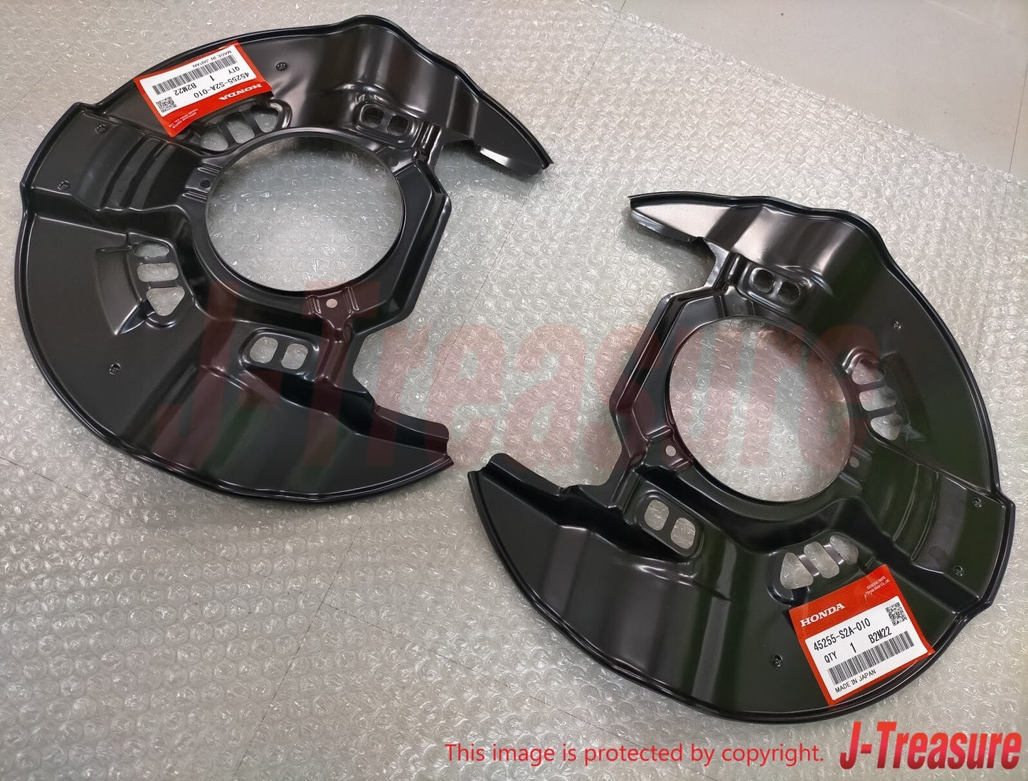HONDA S2000 AP1 AP2 00-09 Genuine Front Brake Splash Guard Right & Left Set OEM