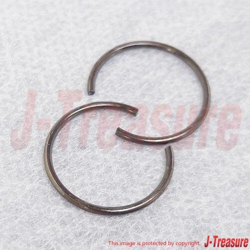 KAWASAKI KX250 19-24 Genuine Piston Pin Ring Snap 92033-1161 x2 Set OEM