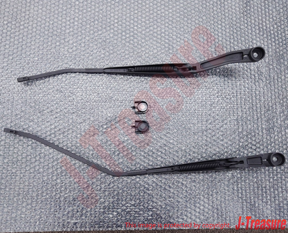 MITSUBISHI LANCER EVO 7 8 9 CT9A Genuine Wiper Arm & Head Cover RH & LH Set RHD