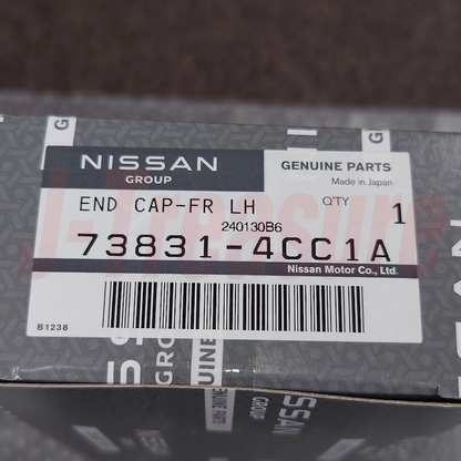 NISSAN ROGUE T32J 2018-2020 Genuine Roof Rack End Cap Front LH 73831-4CC1A OEM