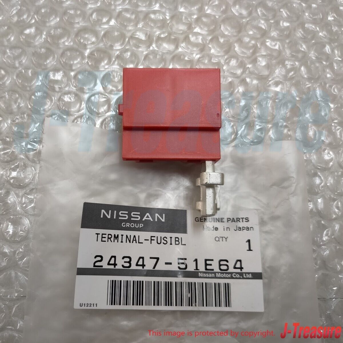 NISSAN SKYLINE BNR32 Genuine Cover Battery Terminal Fusible Cap Link Set OEM