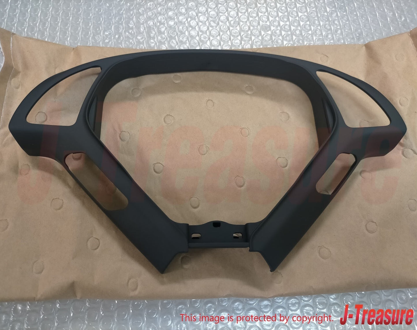 NISSAN G25/35/37 Genuine Steering Center Bezel Black Wheel Trim 48463-JK07A OEM