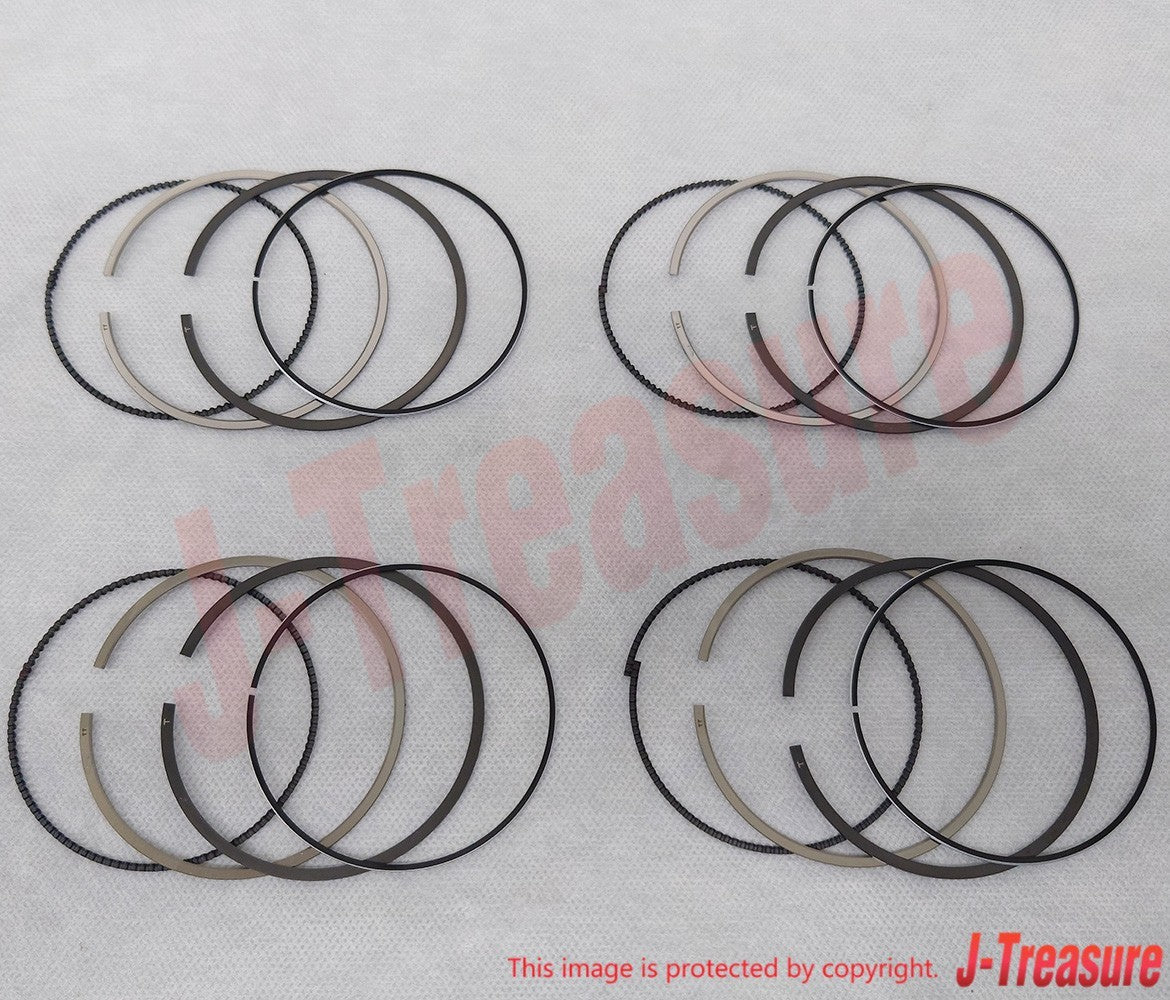 YAMAHA YZF-R6 2006-2024 Genuine Piston Ring Set Standard 2C0-11603-00-00 x4 Set