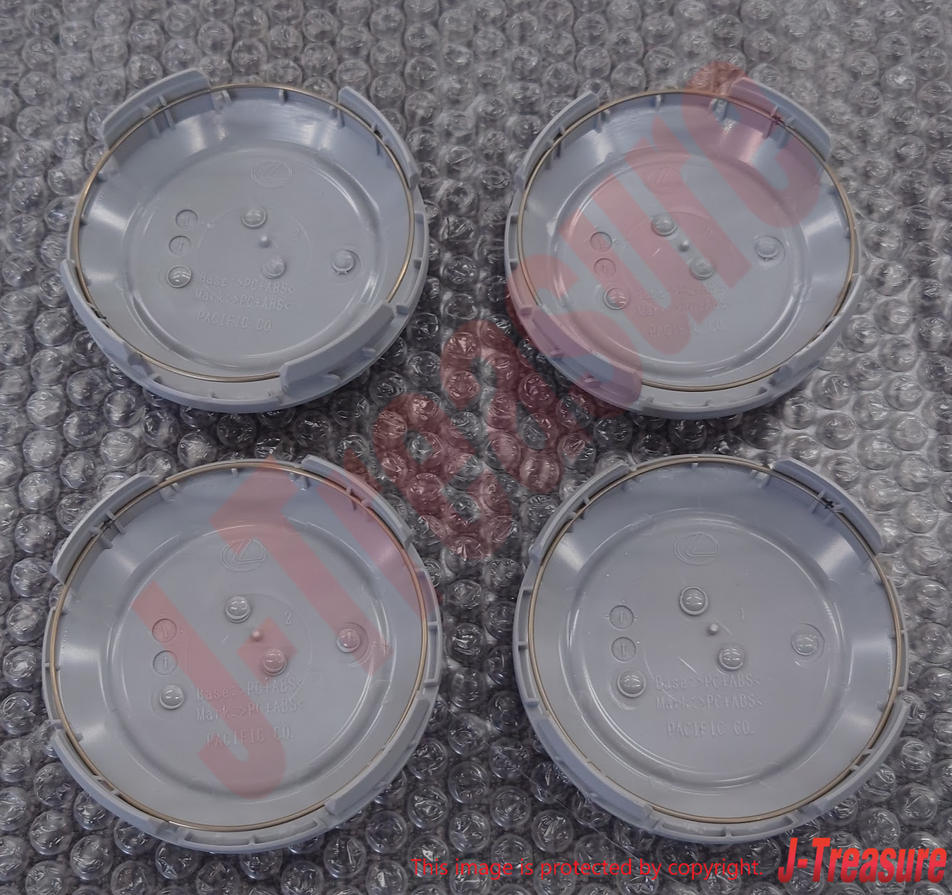 LEXUS LX570 URJ201 15-21 Genuine Wheel Hub Ornament Sub-Assy 4260B-60390 x4 Set