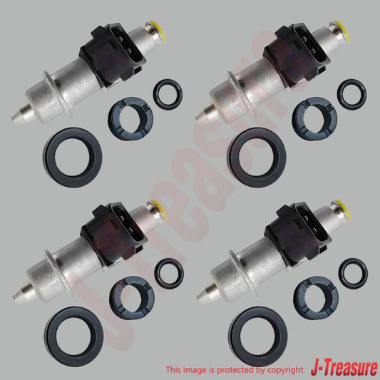 HONDA S2000 AP1 AP2 '00-04 Genuine Fuel Injector & Packing 06164-PCX-010 x4 Set