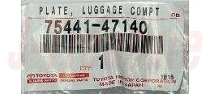 TOYOTA PRIUS PHV PRIME 17-22 ZVW52 Genuine Back Door Name Emblem 75441-47140 OEM