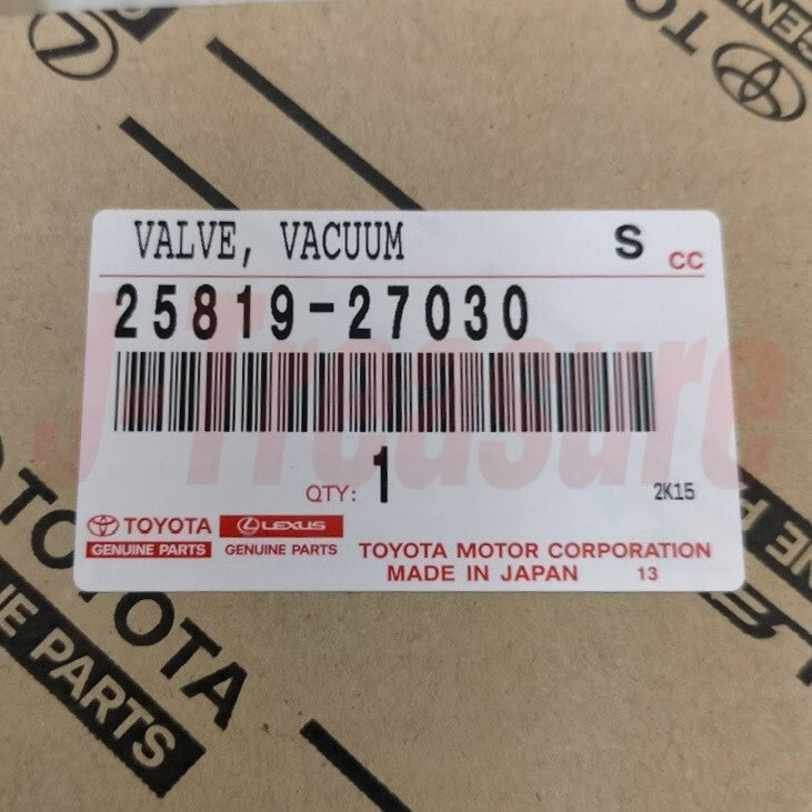 TOYOTA Genuine 1CD-FTV Turbo Boost Pressure Vacuum Valve Assy 25819-27030 OEM