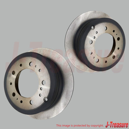 TOYOTA LEXUS LX470 UZJ100 '98-07 Genuine Rear Brake Disc(x2) & Brake Pad Set