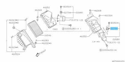 SUBARU IMPREZA WRX GD9 2002-2007 Genuine Air Flow Meter Assy 22680AA310 OEM
