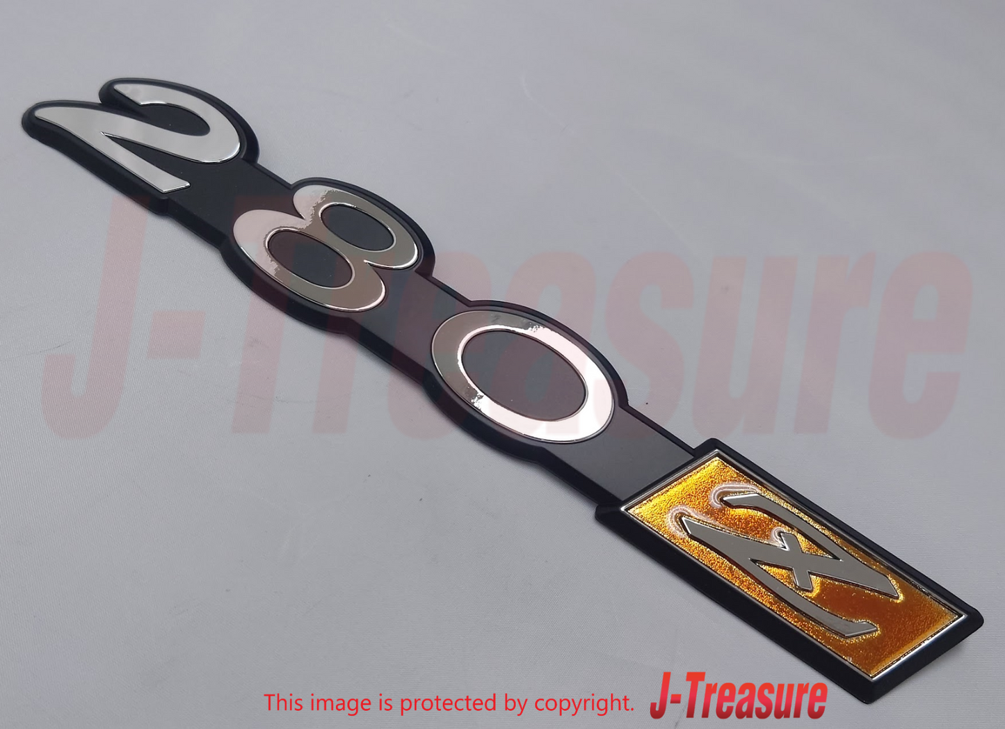 NISSAN 280Z S30 DATSUN Genuine Fender Side Emblem 98811-N4200 x2 Set OEM