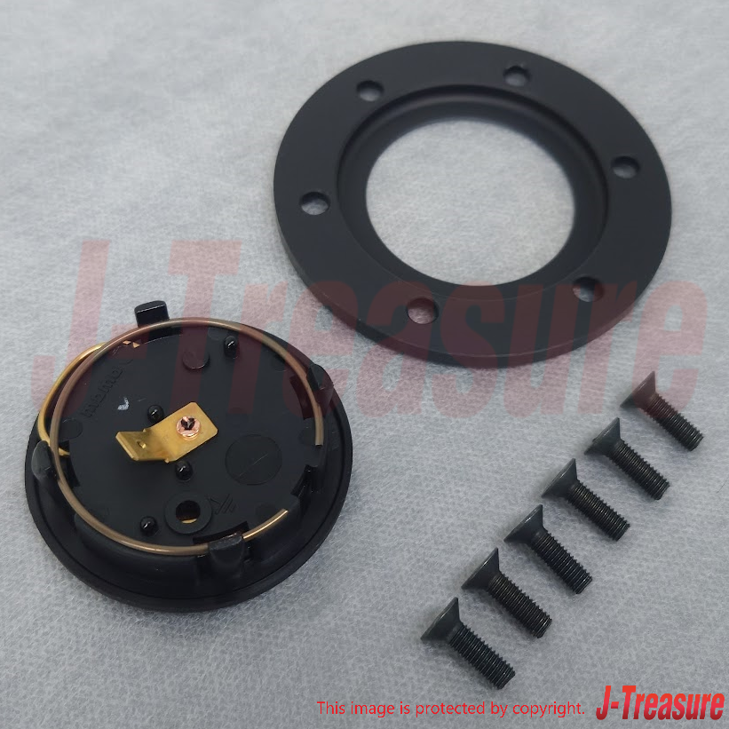 HONDA ACURA NA2 NSX-R Genuine Horn Button Switch & Ring & 6pcs Screws Set OEN