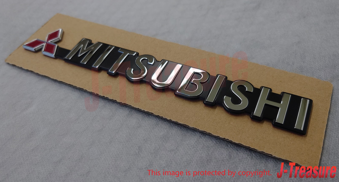 MITSUBISHI MONTERO V75W 00-06 Genuine Rear Three-Dia MITSUBISHI Mark Emblem OEM