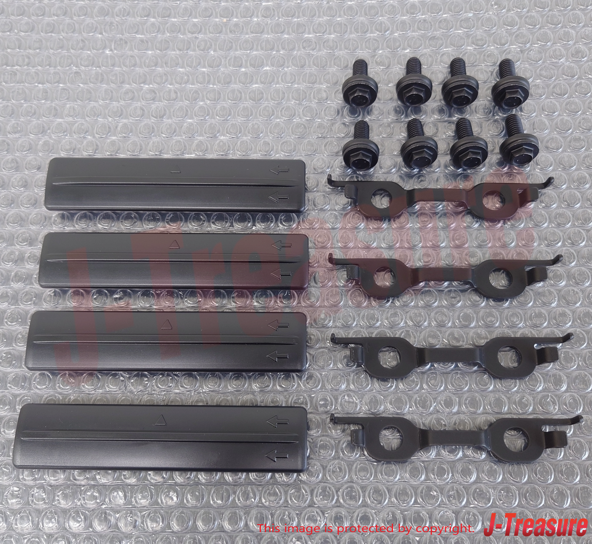 TOYOTA RAV4 ASA3# 09-18 Genuine Roof Drip S/Moulding Cover & Bracket & Bolt Set