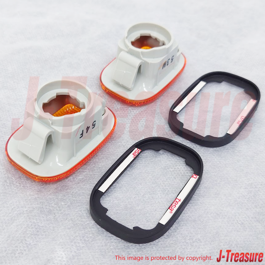 TOYOTA SUPRA JZA80 MK4 Genuine Front Fender Side Turn Signal Lamp Gasket Set OEM