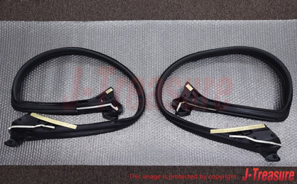 HONDA ACURA NSX NA1 NA2 91-01 Genuine Door Upper Weatherstrip RH & LH Set OEM