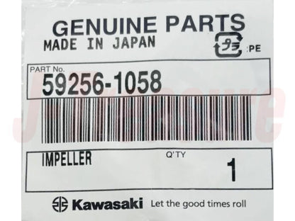 KAWASAKI VULCAN 750 VN750 1986-2006 Genuine Impeller 59256-1058 OEM