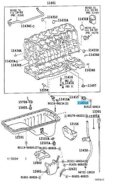 TOYOTA LAND CRUISER HDJ78 90-07 Genuine Crank Position Sensor 90919-05005 OEM