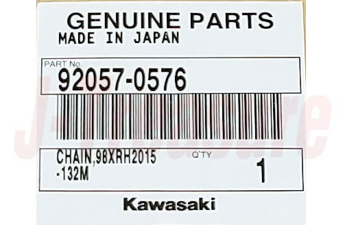 KAWASAKI NINJA ZX-14R ZX1400 '12-23 Genuine Com Chain(98XRH2015-132M) 92057-0576