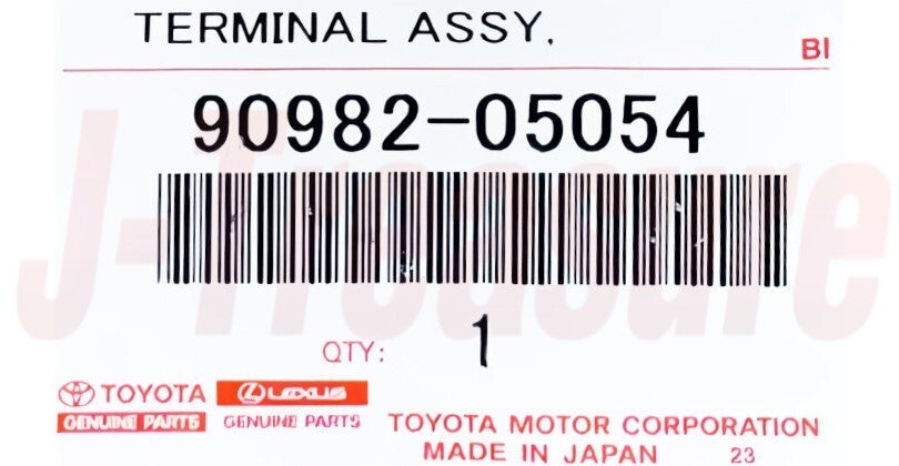 TOYOTA HIGHLANDER GSU40 04-10 Genuine Battery Positive Terminal 90982-05054 OEM