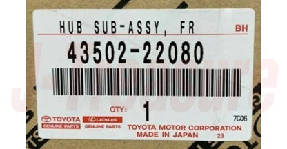 LEXUS IS300 GXE10 JCE10 01-05 Genuine Front Axle Hub Sub-Assy 43502-22080 OEM