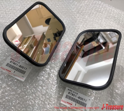 TOYOTA LAND CRUISER FJ40 FJ45 58-70 Genuine Side Rear View Mirror Arm x2 Set OEM