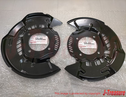 TOYOTA SEQUOIA 08-22 TUNDRA 07-21 Genuine Cover Disc Brake Dust Front Set OEM