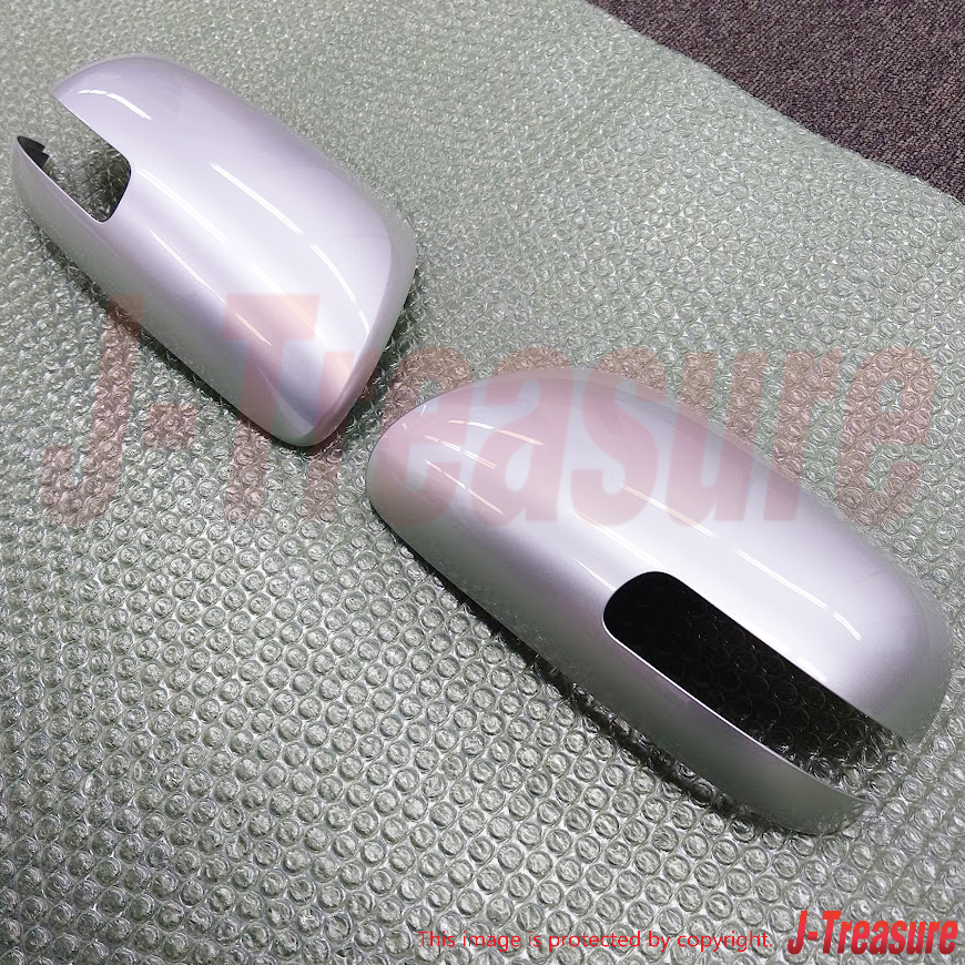TOYOTA VITZ YARIS SCION xD Genuine Outer Mirror Cover Silver Right Left Set OEM