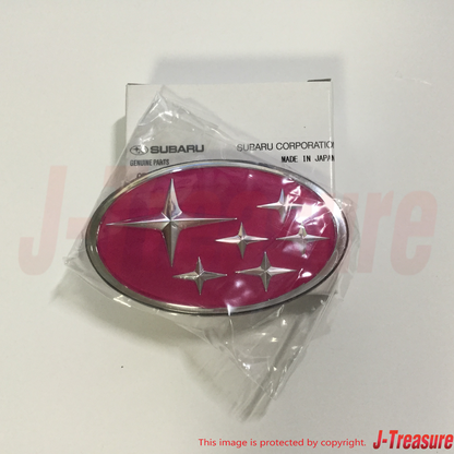 SUBARU IMPREZA WRC GC8 / GF8 Custom Pink Emblem Badge Ornamental Rare La Ansport