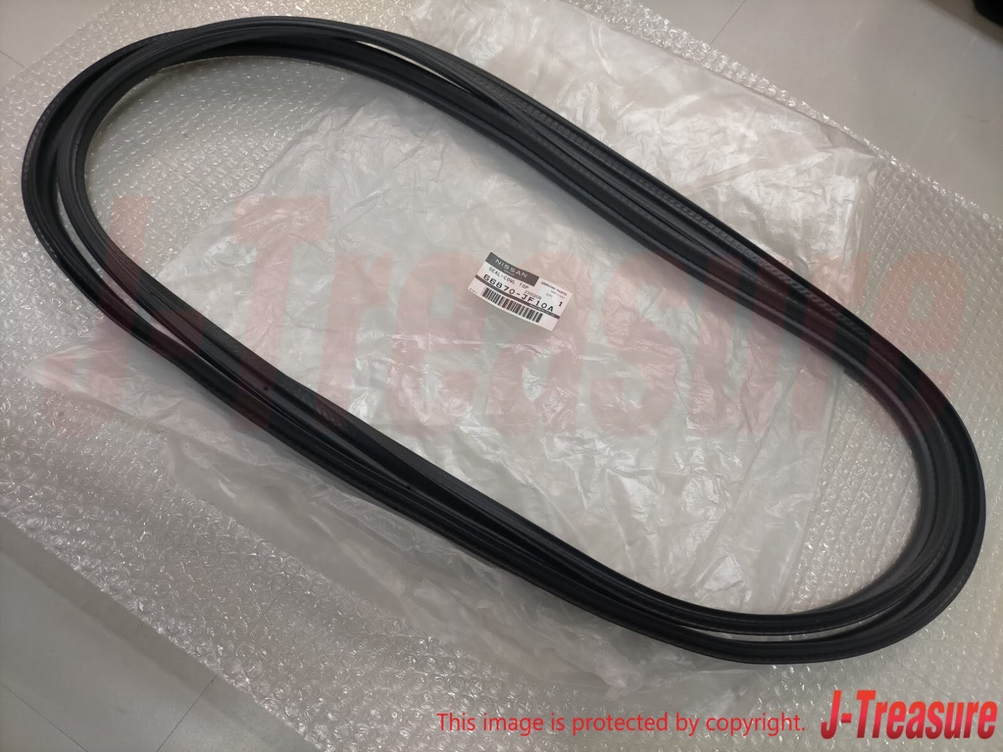 NISSAN GT-R R35 2011-2022 Genuine Cowl Top Cover Rubber Seal 66870-JF10A OEM