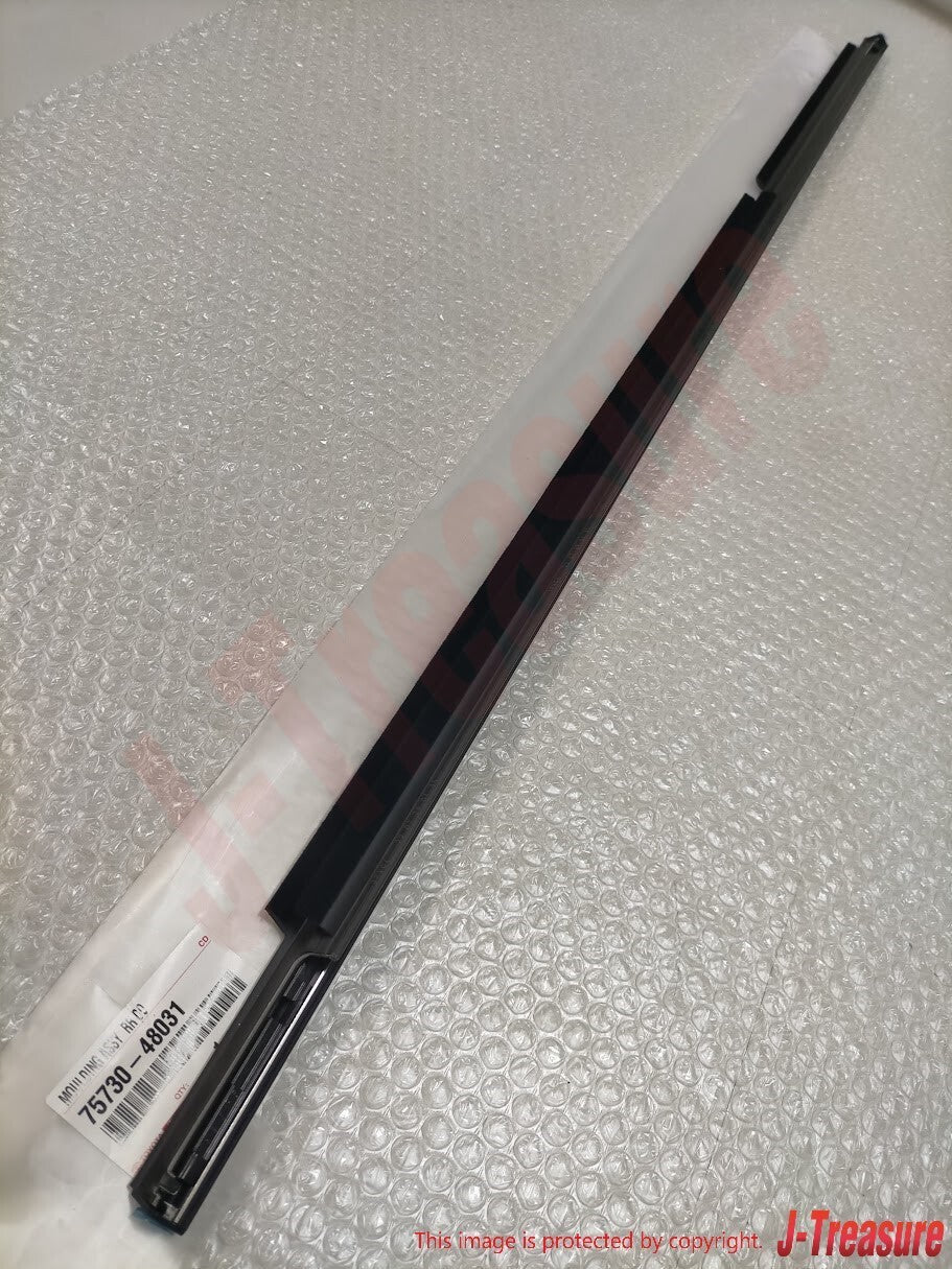 LEXUS RX330 RX350 RX400h Genuine Rear Door Belt Moulding RH & LH Set OEM