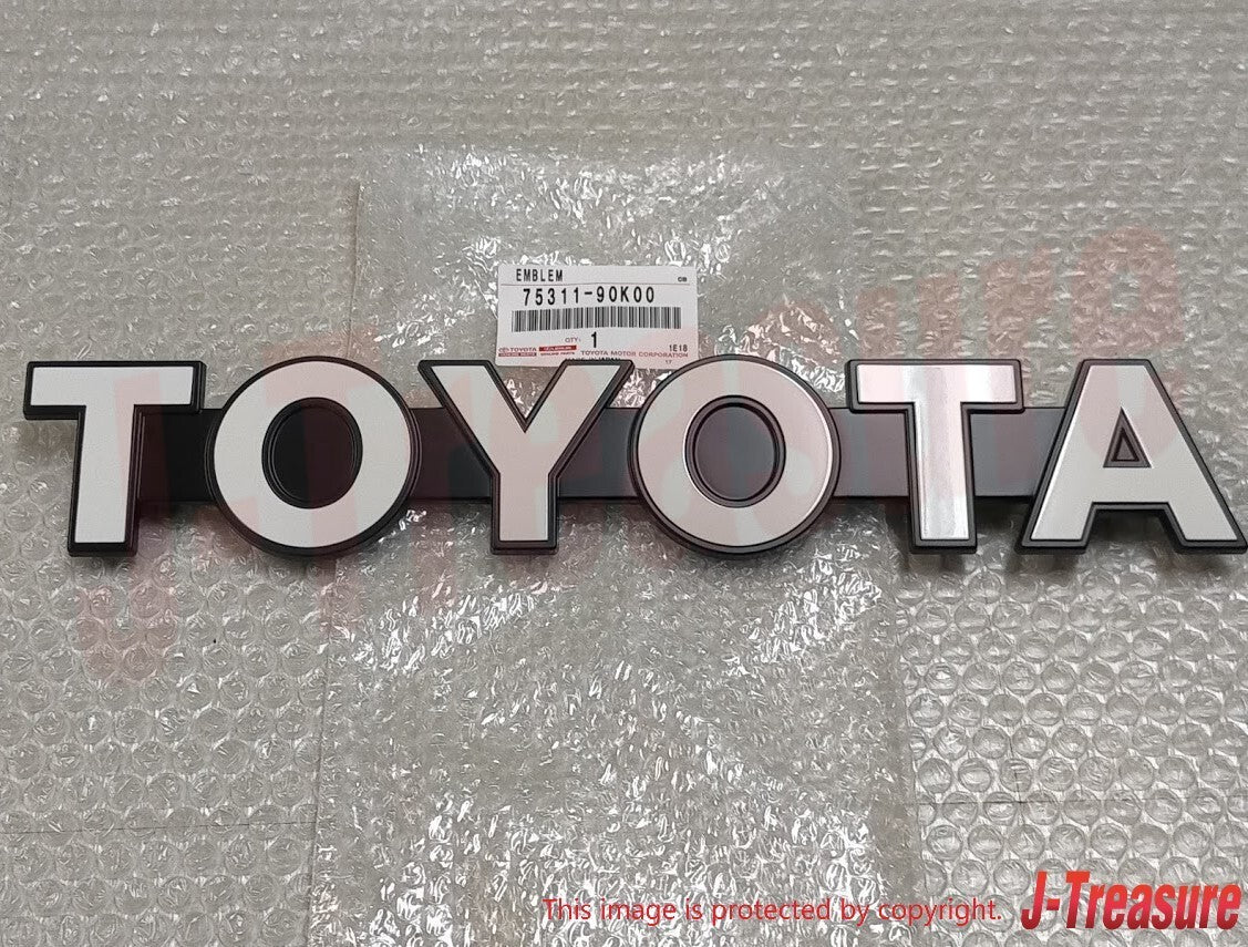 TOYOTA LAND CRUISER BJ70 FJ70 Genuine Front Grille TOYOTA Emblem 75311-90K00 OEM