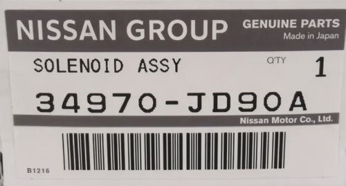 NISSAN X-TRAIL T31 Genuine Shift Select Lock Solenoid Assy 34970-JD90A OEM
