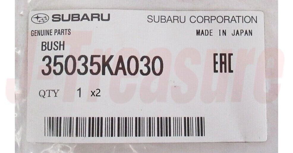SUBARU OUTBACK BH Genuine Rear Stay Complete Lever Bushing 35035KA030 x2 set OEM
