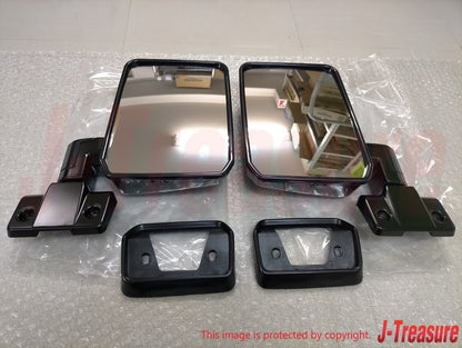 TOYOTA LAND CRUISER 70 Series Genuine Outer Rear View Mirror RH & LH Set OEM