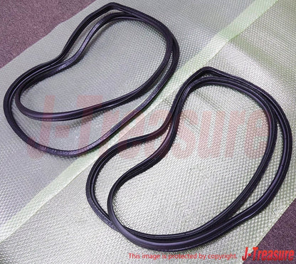 TOYOTA LEVIN TRUENO AE86 Genuine Front Door Weatherstrip Right & Left Set OEM