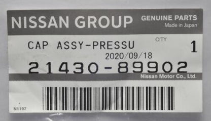 NISSAN 280ZX S130 1978-1983 Genuine Radiator Cap Assy 21430-89902 OEM