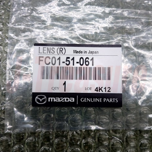 MAZDA RX-7 RX7 FC3S 89-91 Genuine Front Side Turn Signal Lamp Clear Lens Set OEM