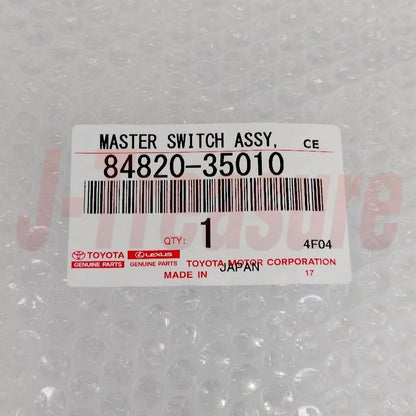 TOYOTA LAND CRUISER LX450 FZJ80 Genuine Power Window Regulator Master Switch OEM