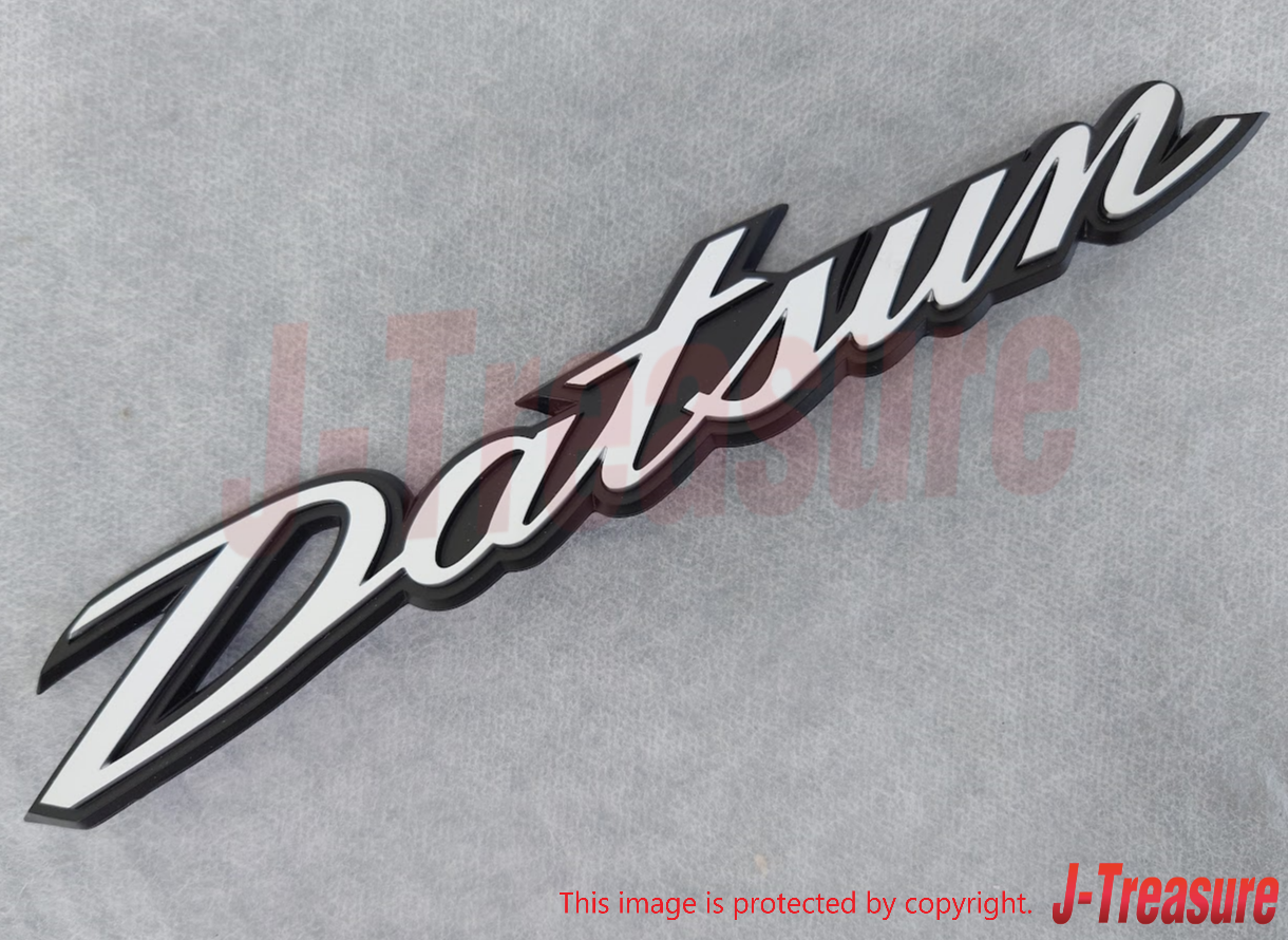 NISSAN FAIRLADY Z 240Z S30 Genuine Rear Gate Emblem "DATSUN" 90806-E4601 OEM