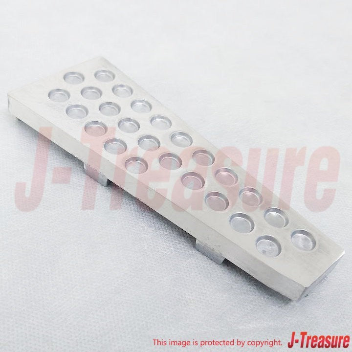 NISSAN SKYLINE R34 00-02 Genuine Aluminum Foot Rest Cover 67845-AB000 OEM Late