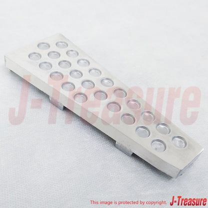 NISSAN SKYLINE R34 00-02 Genuine Aluminum Foot Rest Cover 67845-AB000 OEM Late