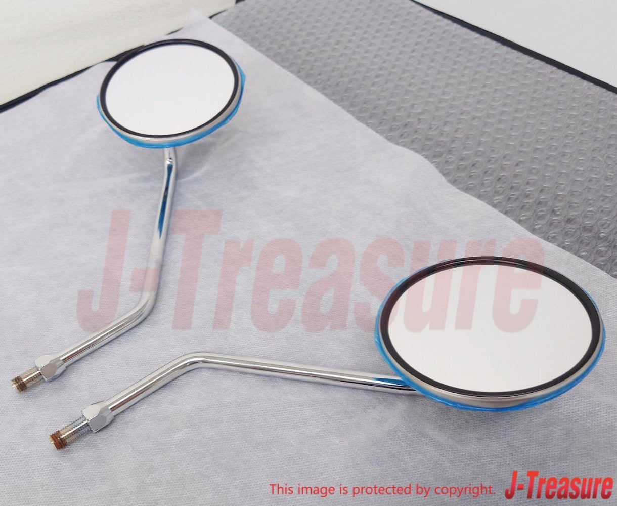 KAWASAKI KE100 1976-1991 Genuine Rear View Mirror RH & LH Set OEM